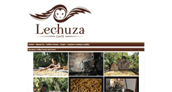 Desktop Screenshot of lechuzacafe.com