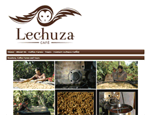 Tablet Screenshot of lechuzacafe.com